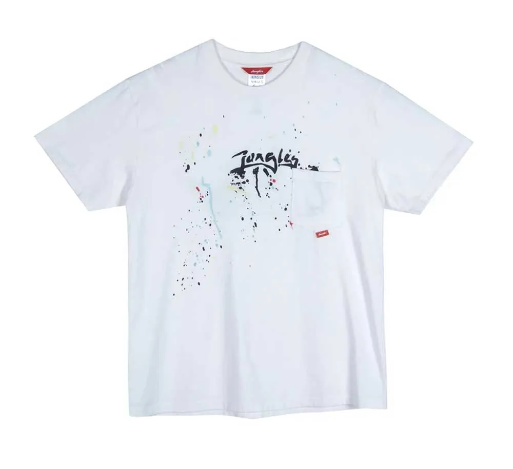 LOGO PAINT SPLATTER SS POCKET TEE