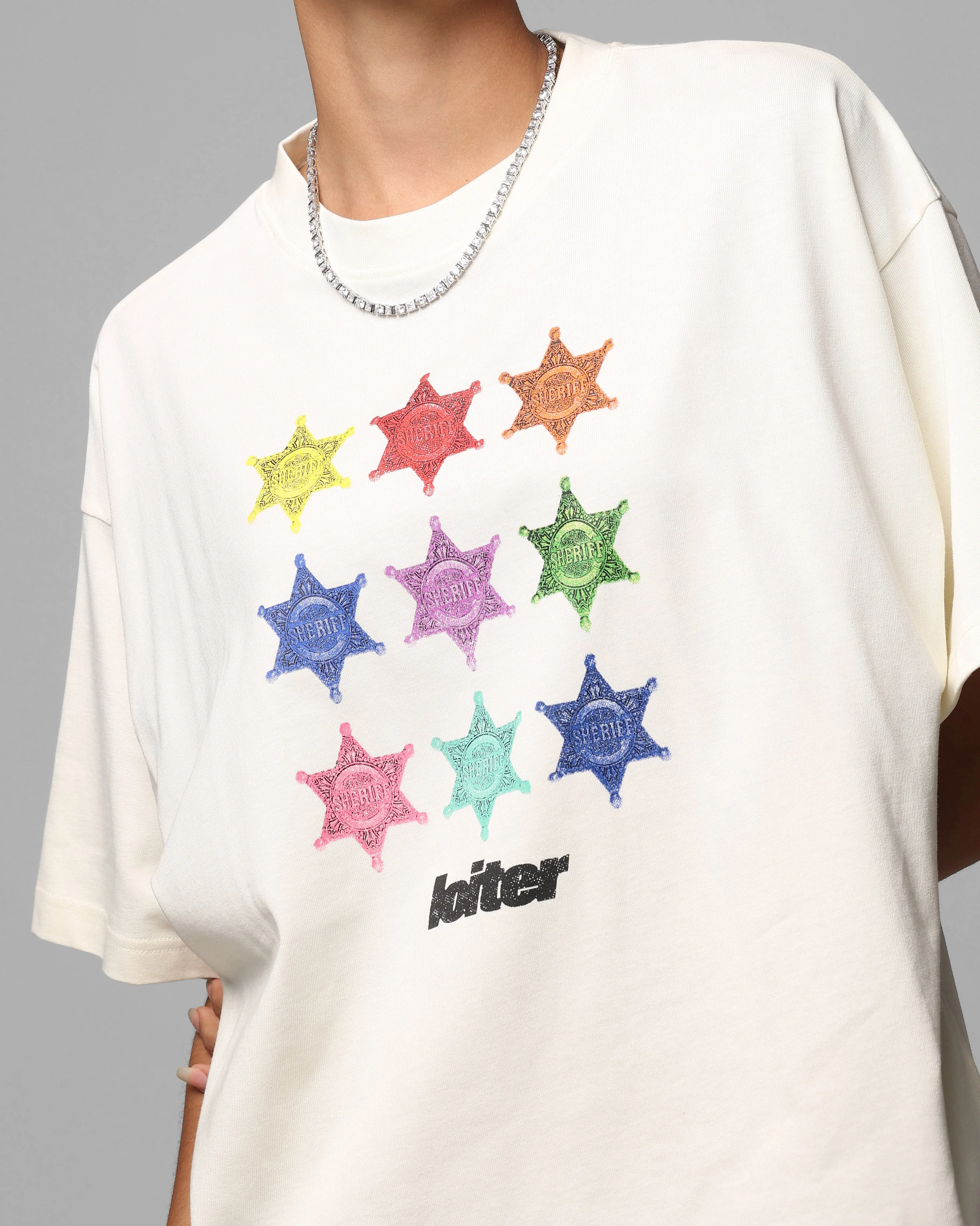 Loiter Sherif Vintage T-Shirt Off White