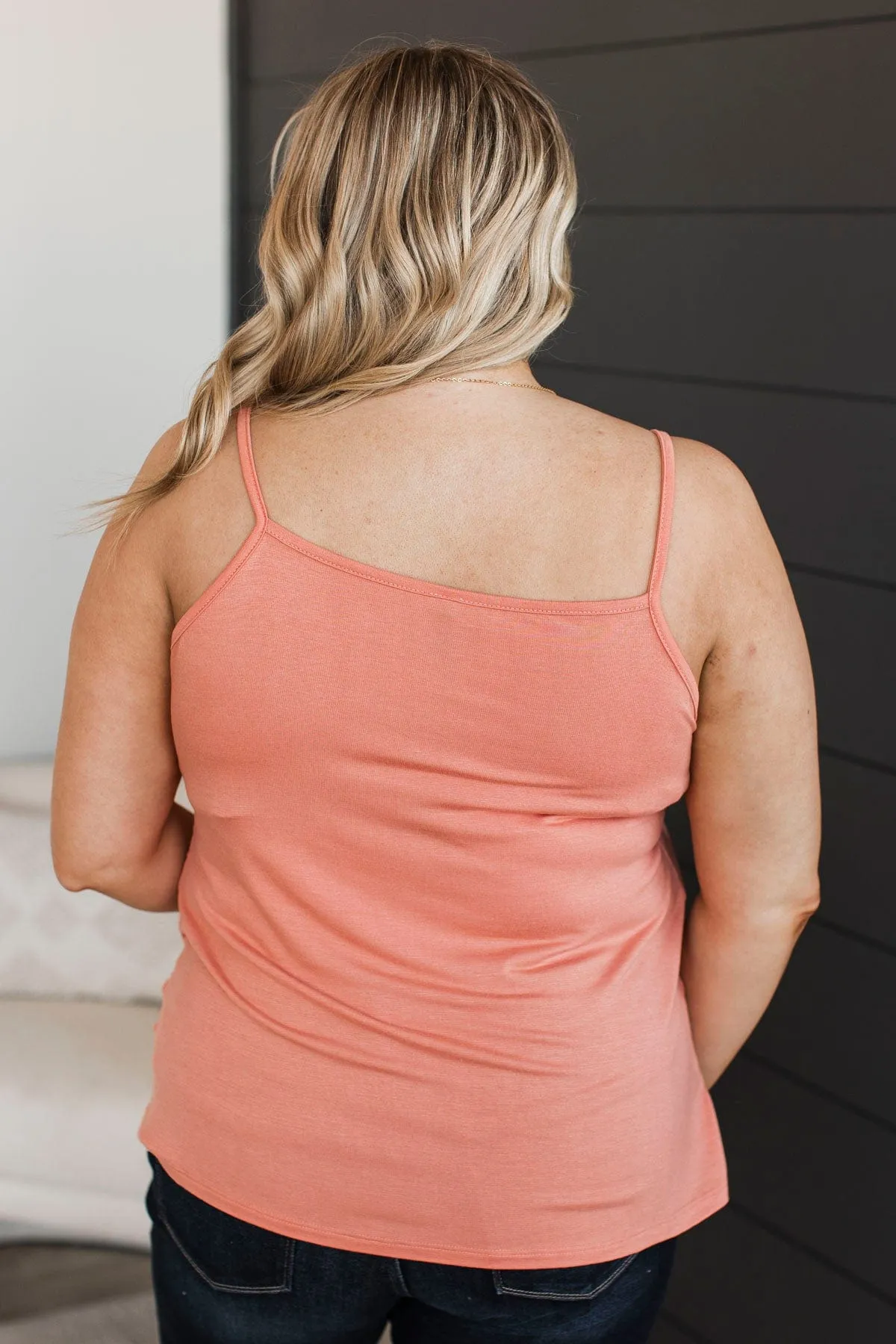Looking For A Friend Tank Top- Coral