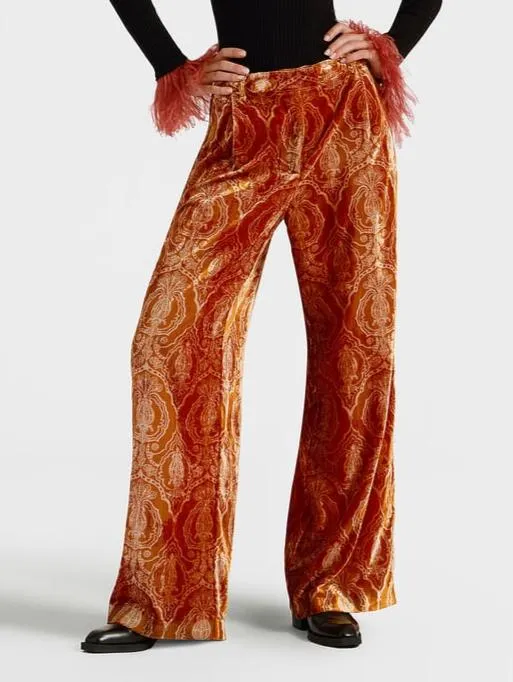 Loose Pants Orange