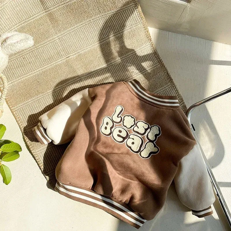 Lost Bear Baseball Jacket