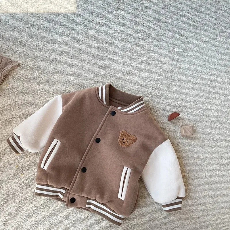 Lost Bear Baseball Jacket