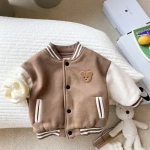 Lost Bear Baseball Jacket