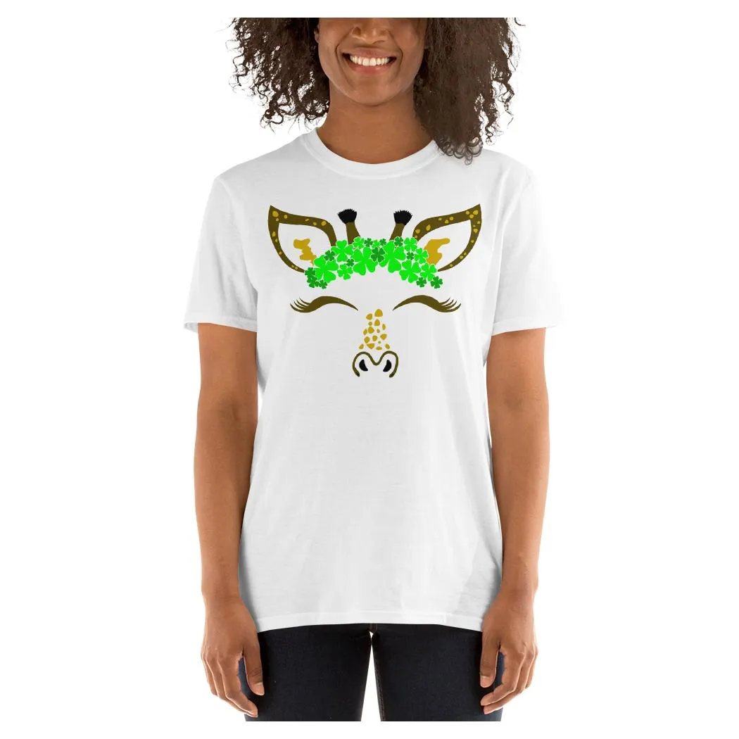 Lucky Clover Giraffe Tee