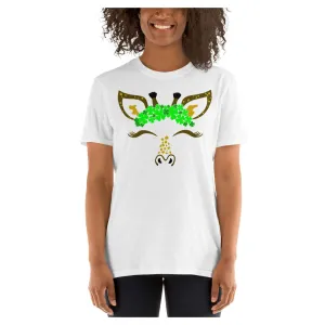 Lucky Clover Giraffe Tee