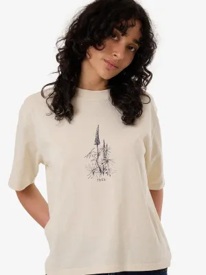 Lupin Square Tee Heritage White