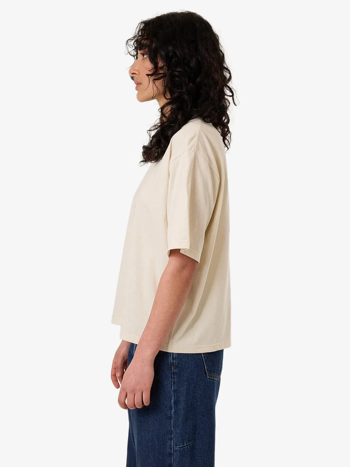 Lupin Square Tee Heritage White