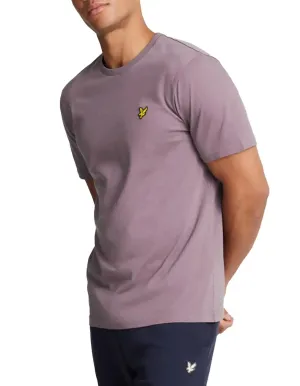 Lyle & Scott Mens Plain T-Shirt Highland Mauve