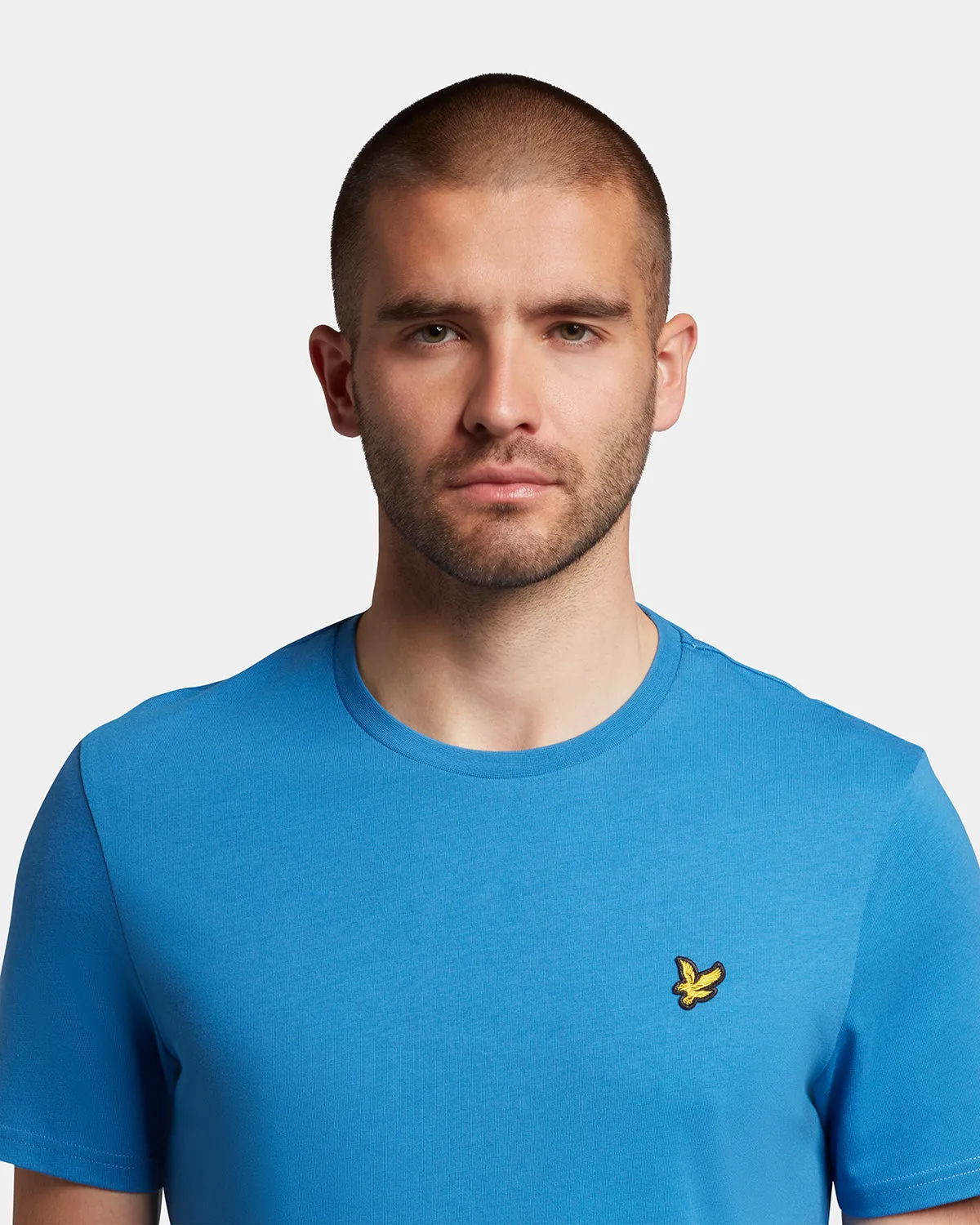 Lyle & Scott Ts400Vog Plain T-Shirt Spring Blue