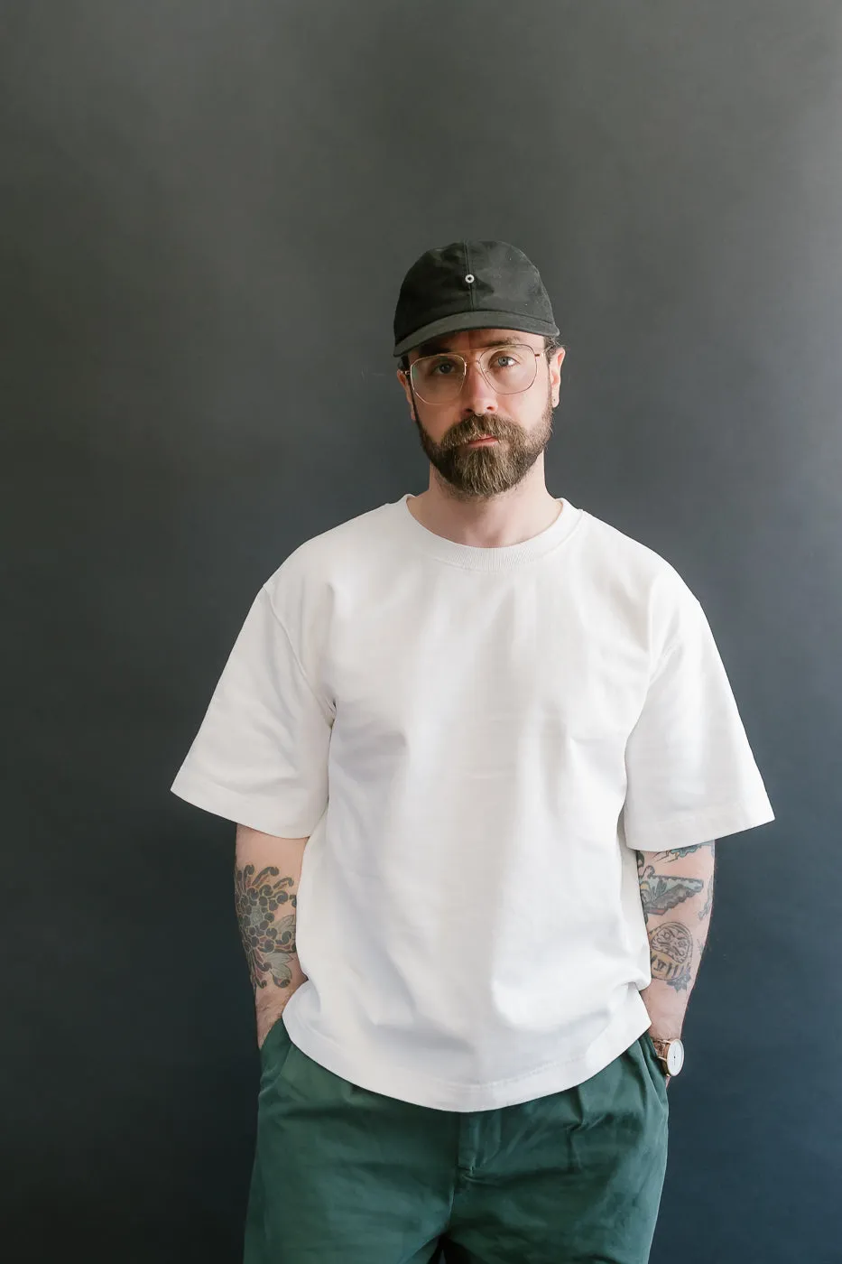 M-J-0001 - Power T Twill Jersey - Milk