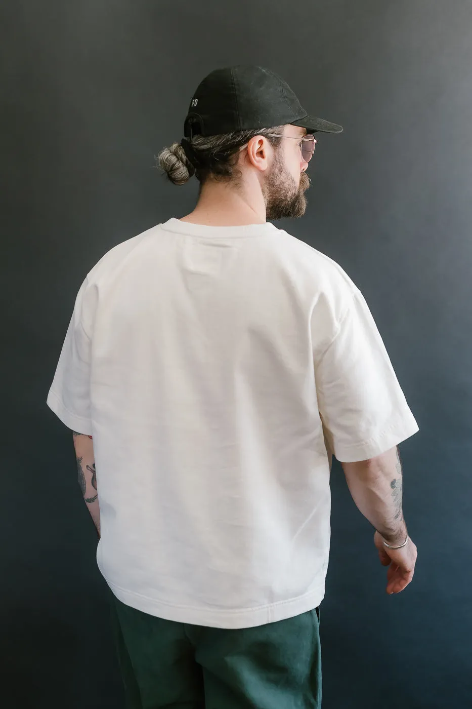 M-J-0001 - Power T Twill Jersey - Milk