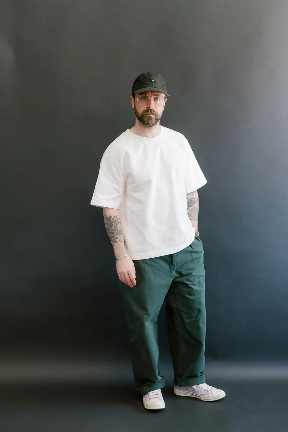 M-J-0001 - Power T Twill Jersey - Milk