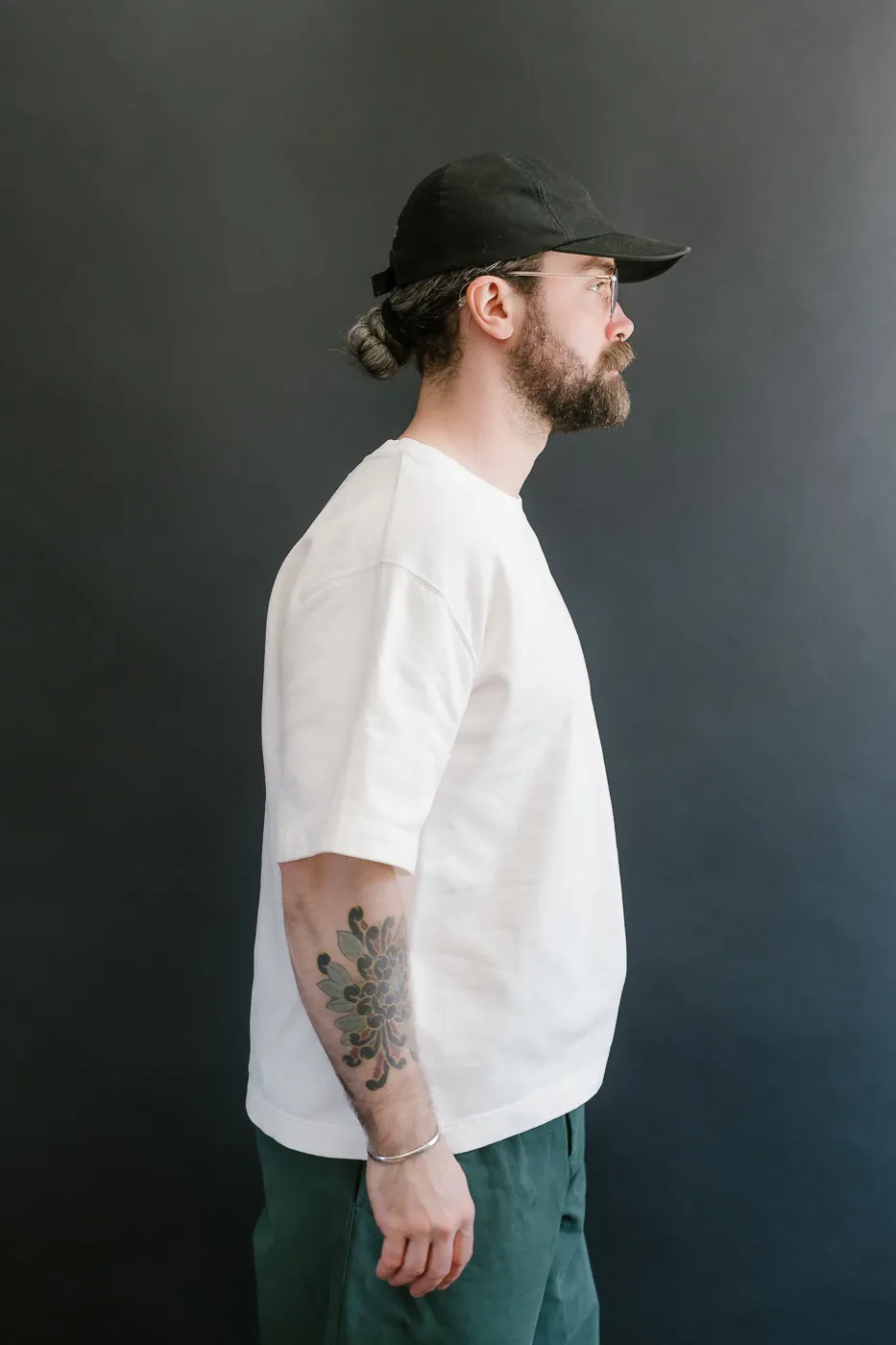 M-J-0001 - Power T Twill Jersey - Milk