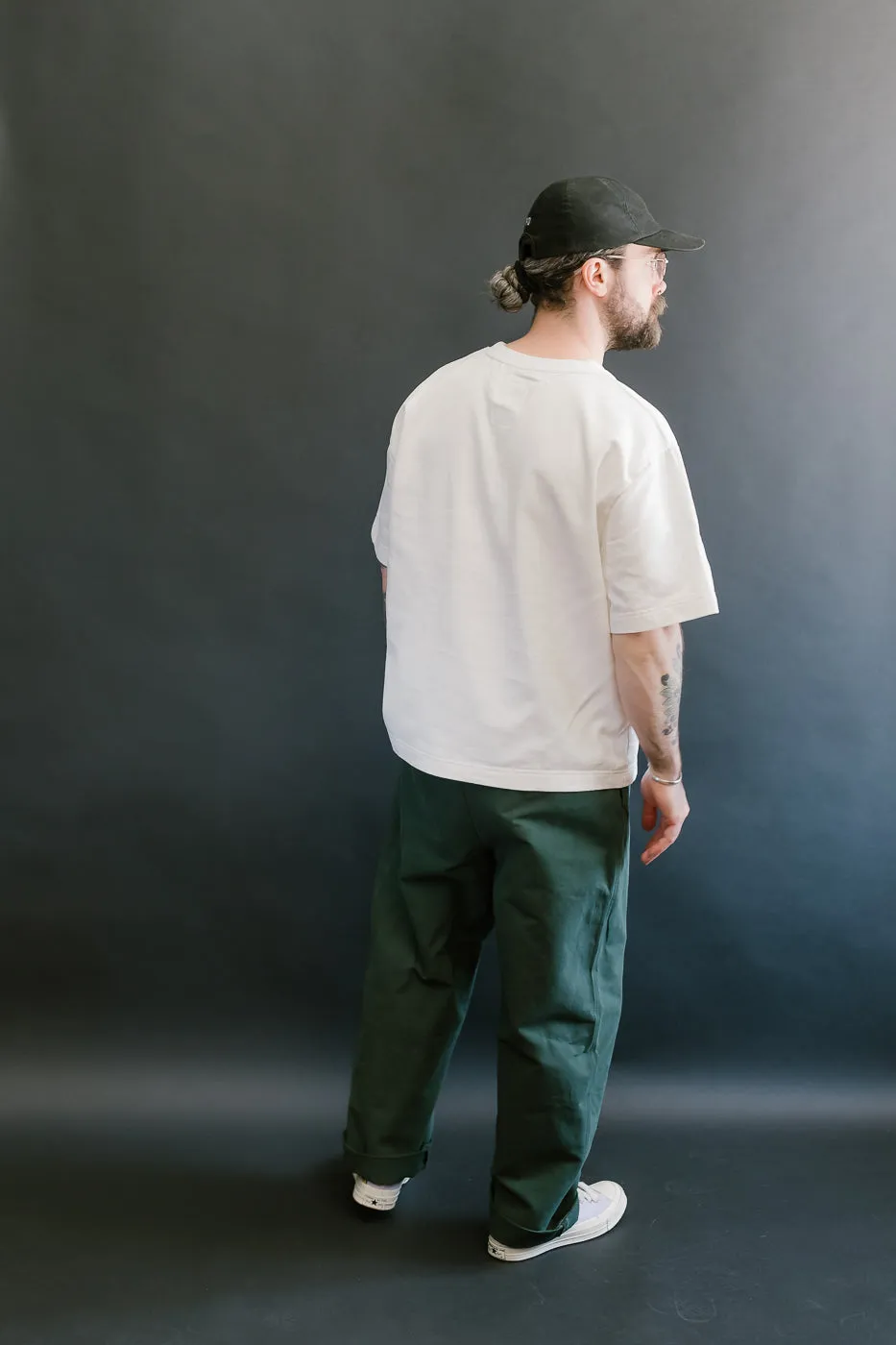 M-J-0001 - Power T Twill Jersey - Milk