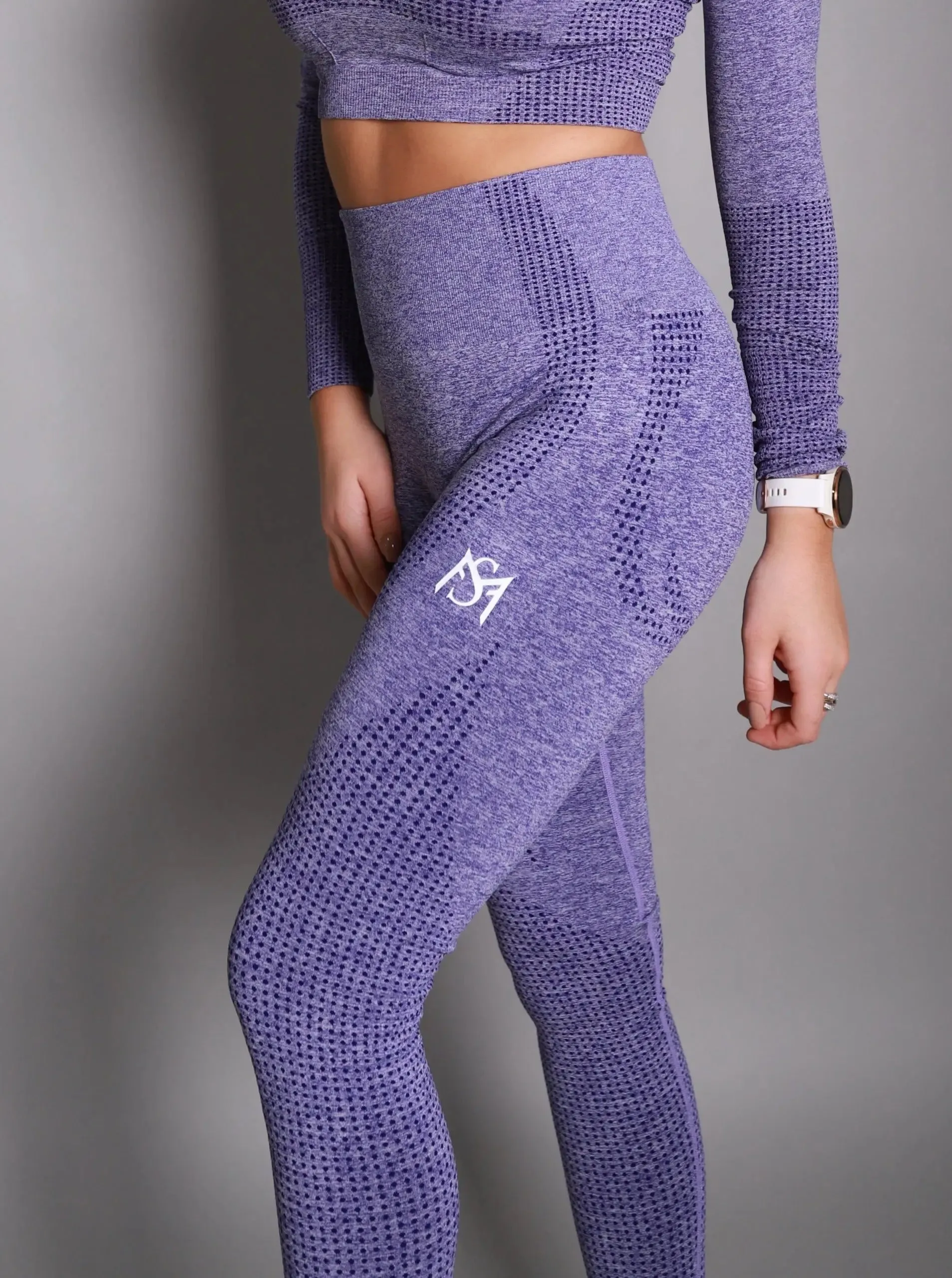 Marble Purple Legging