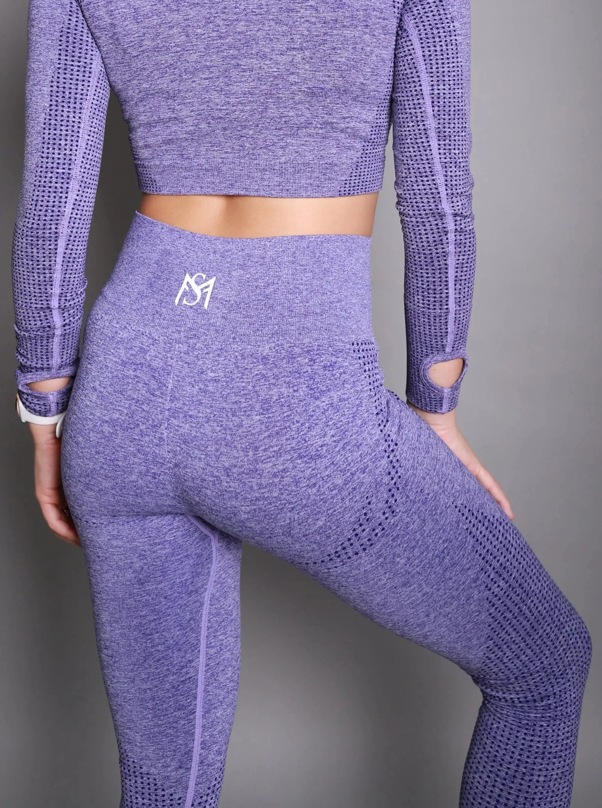 Marble Purple Legging