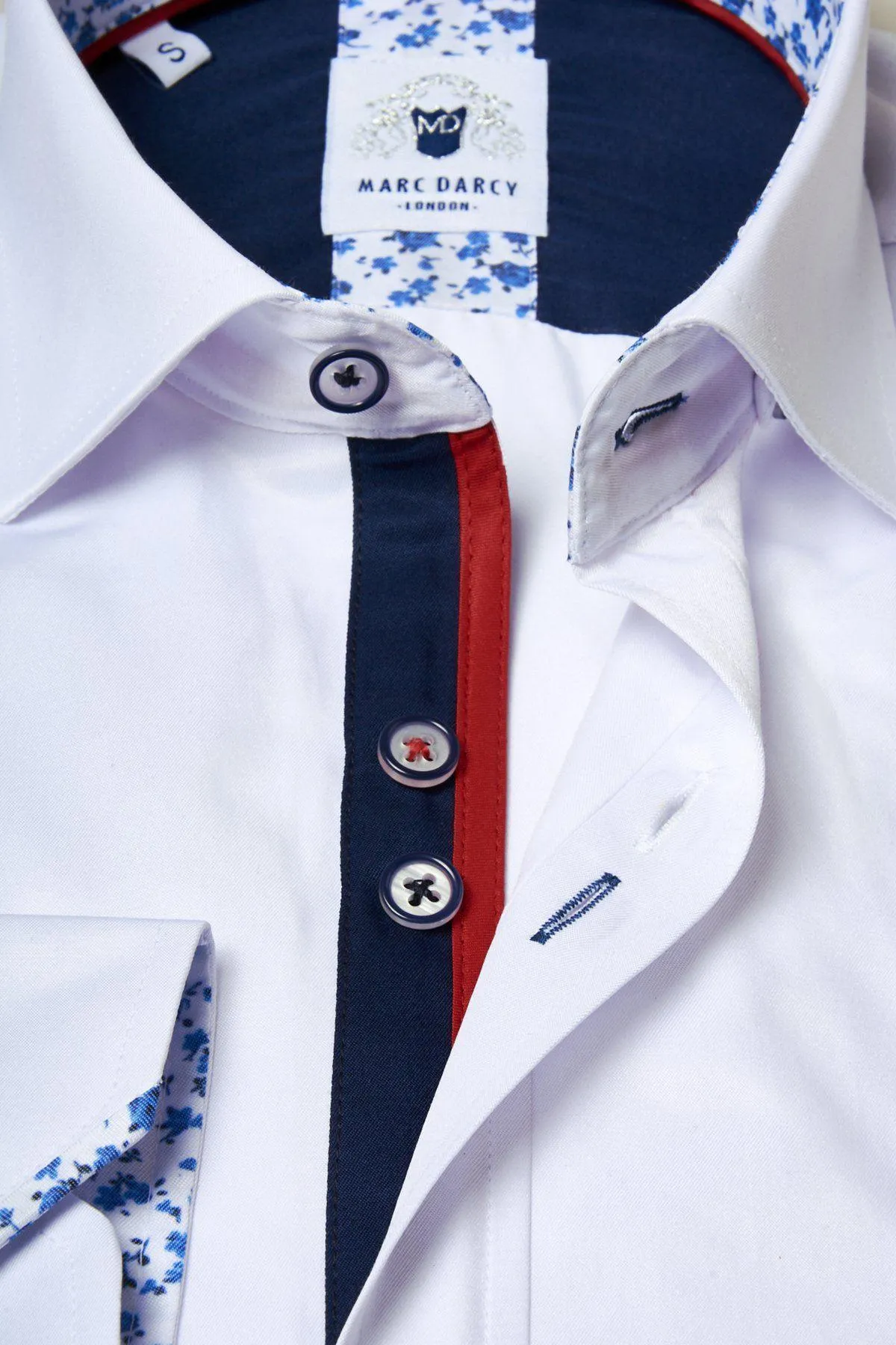 Marc Darcy Alfie Shirt White
