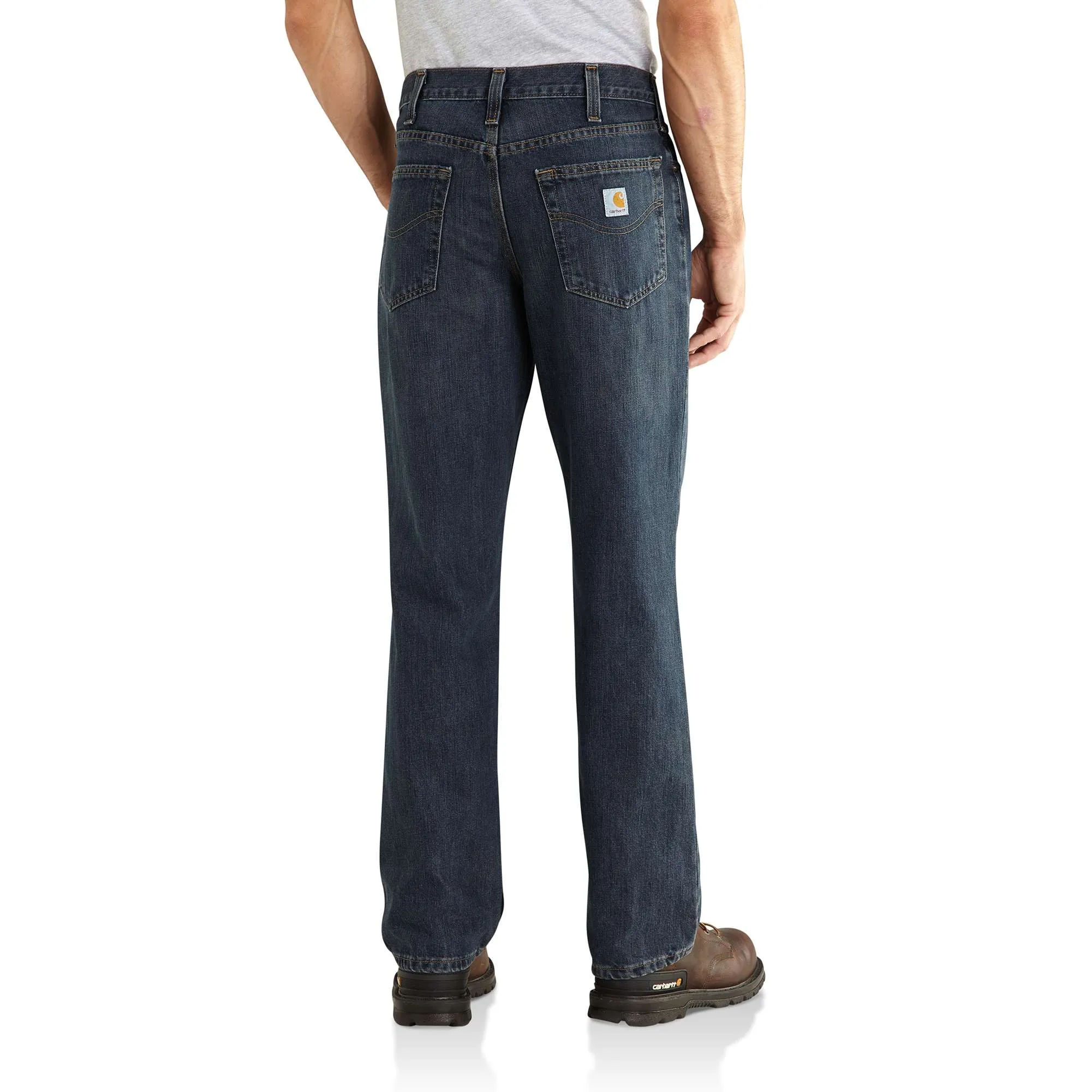 Men's 5-Pocket Jeans - Relaxed Fit - Midweight
