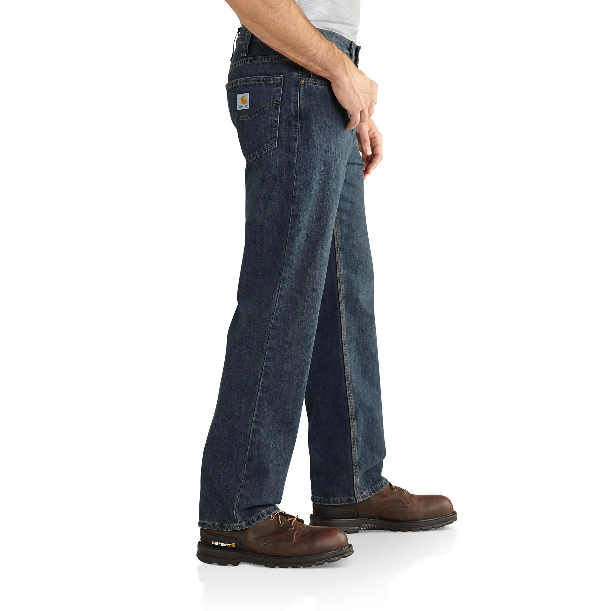 Men's 5-Pocket Jeans - Relaxed Fit - Midweight