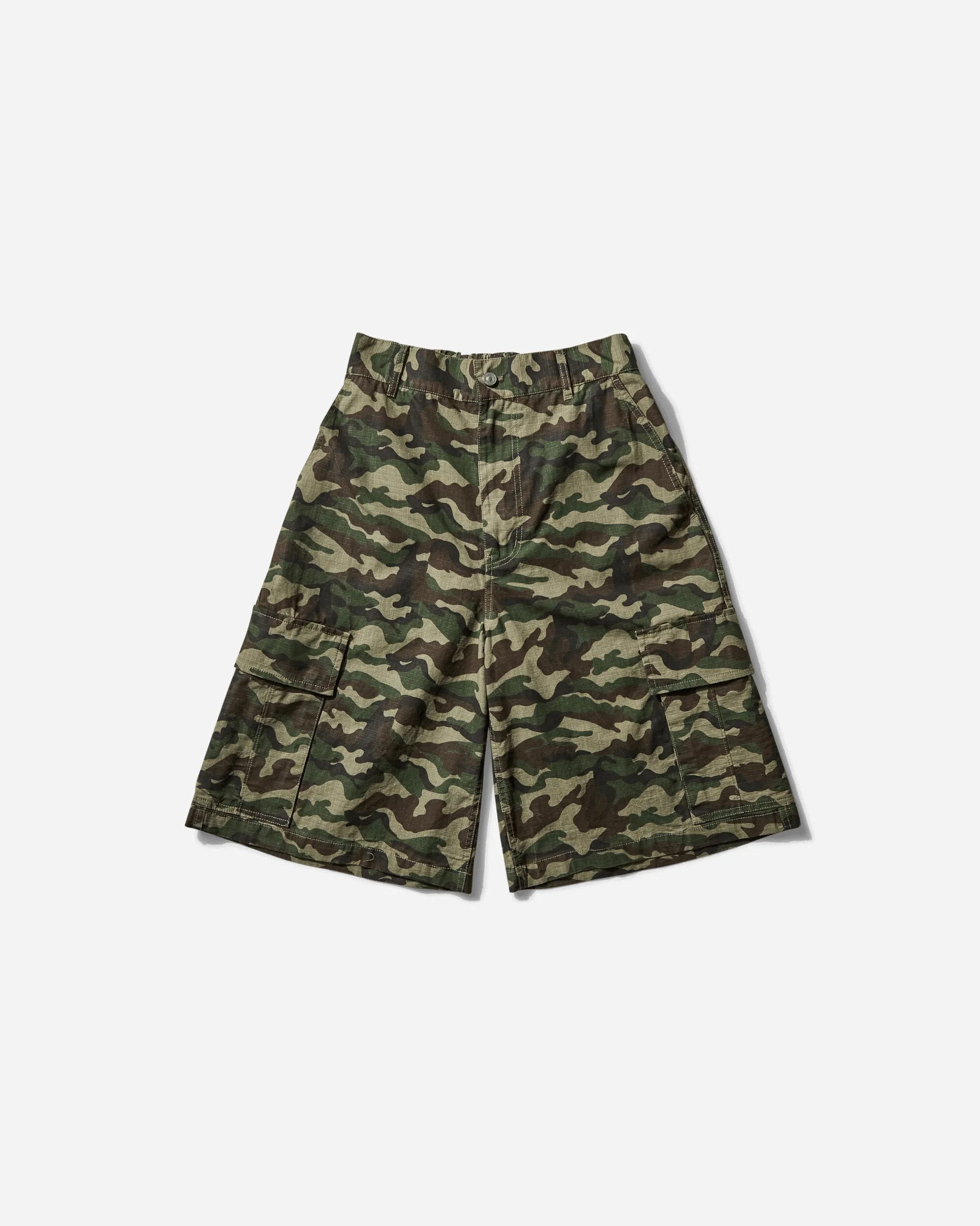 Men's Baggy Cargo Shorts Camo