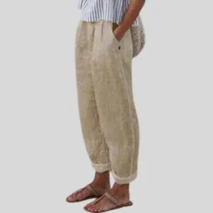 Men's Bine Linen Trousers