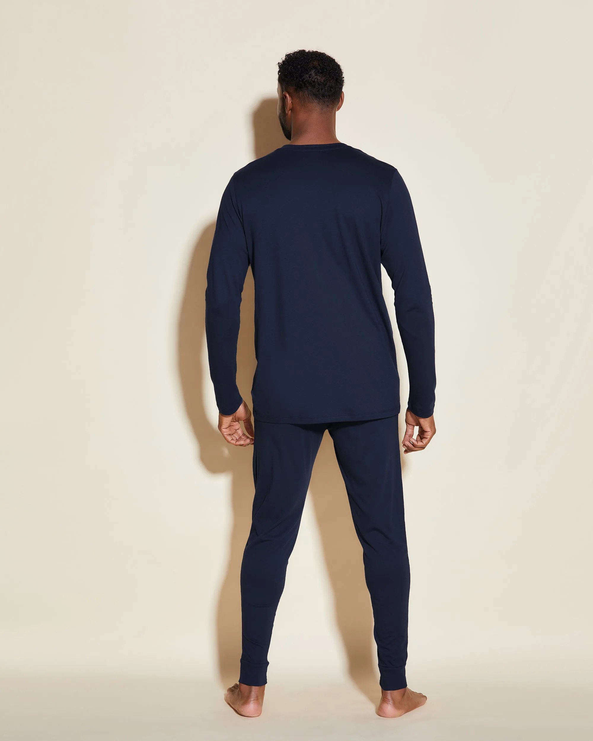 Men's Henley & Jogger Pajama Set