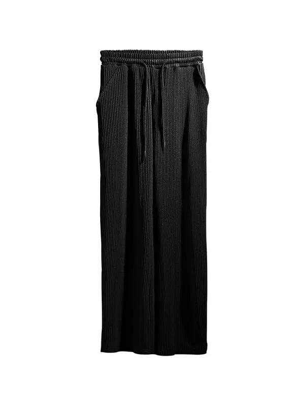 Men's Loose Draped Vintage Straight Pants