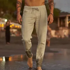 Men's relaxed linen trousers - Jaxx