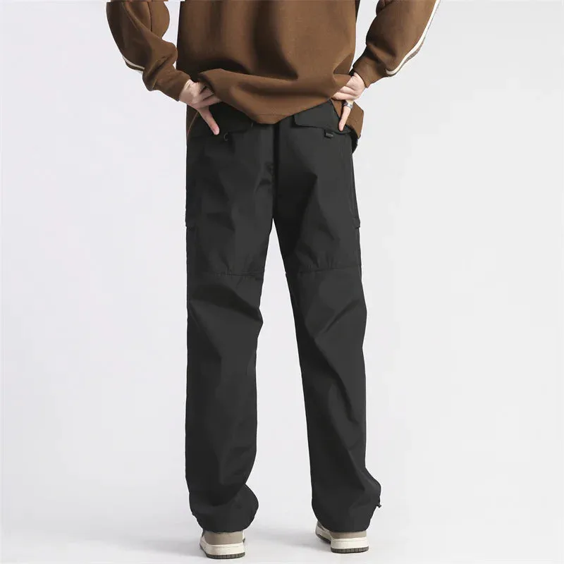 Men's Solid Color Workwear Pants
