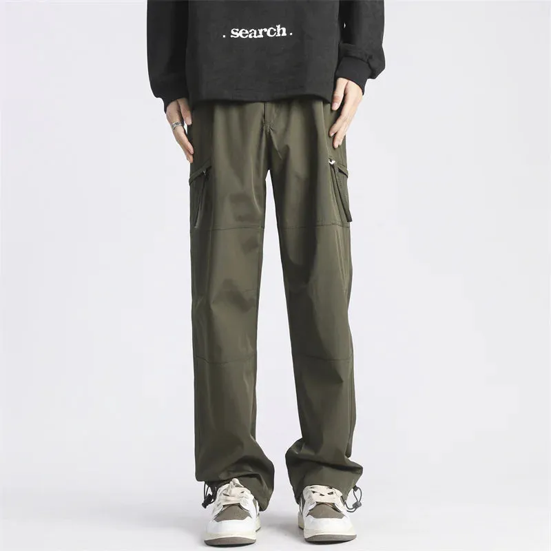 Men's Solid Color Workwear Pants
