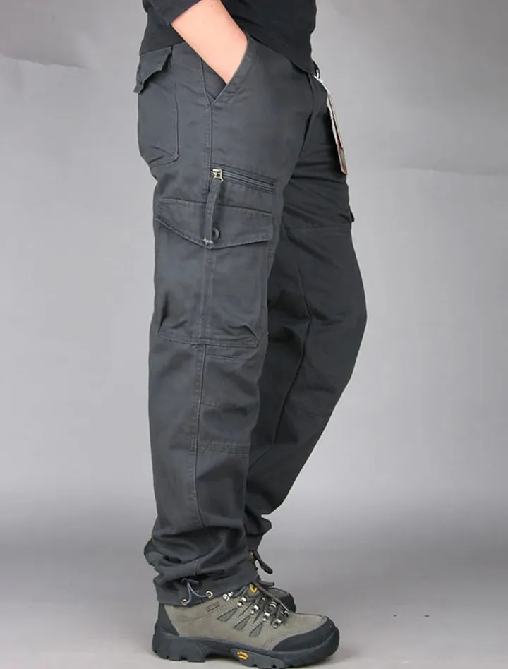 Men's Unique Straight-Leg Cargo Pants from Siam
