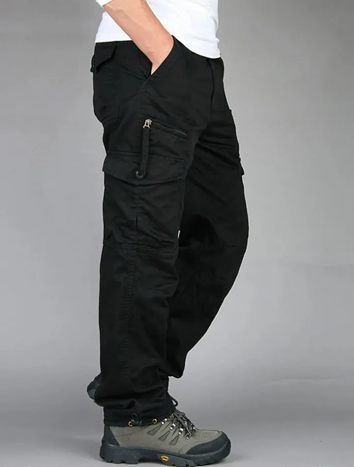 Men's Unique Straight-Leg Cargo Pants from Siam