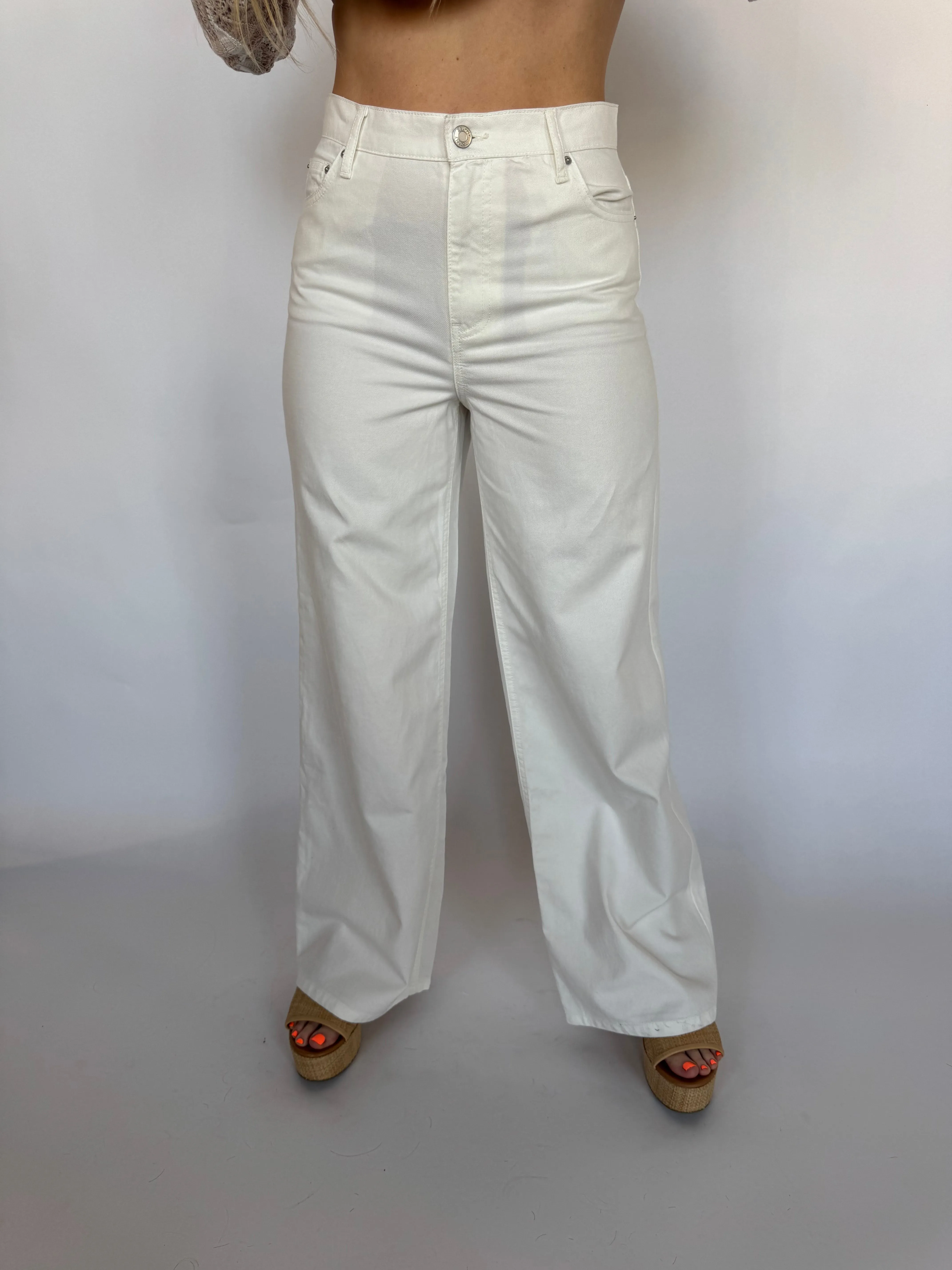 Mia Loose Wide Leg Denim Pant