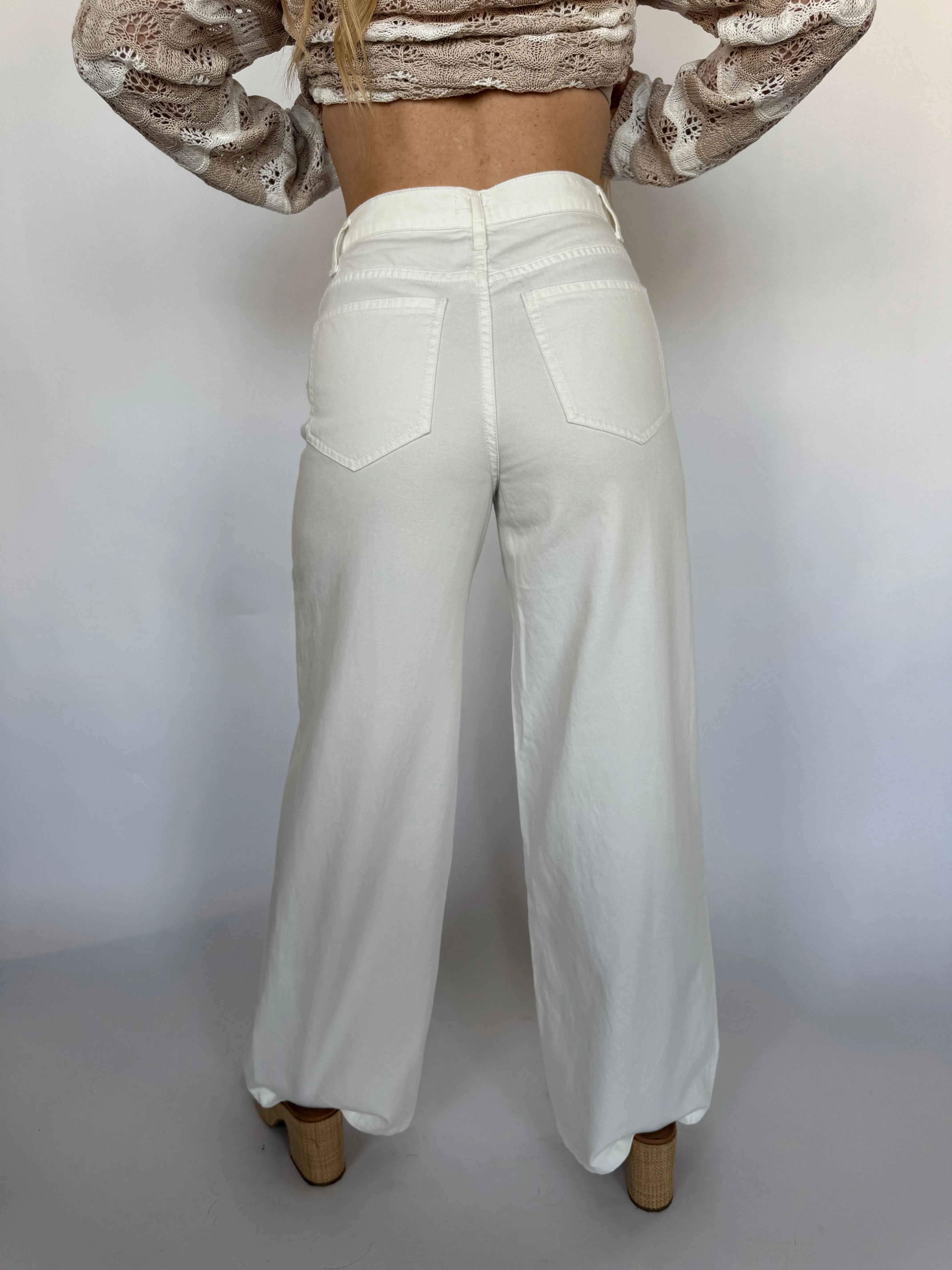 Mia Loose Wide Leg Denim Pant