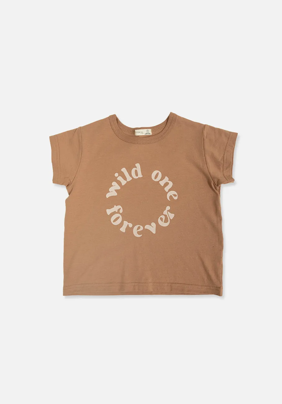 Miann & Co Kids - Boxy T-Shirt - Wild One