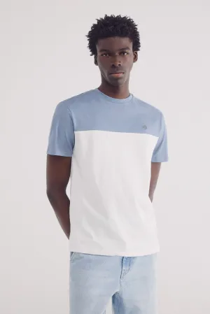 Micro-striped T-shirt - Ivory