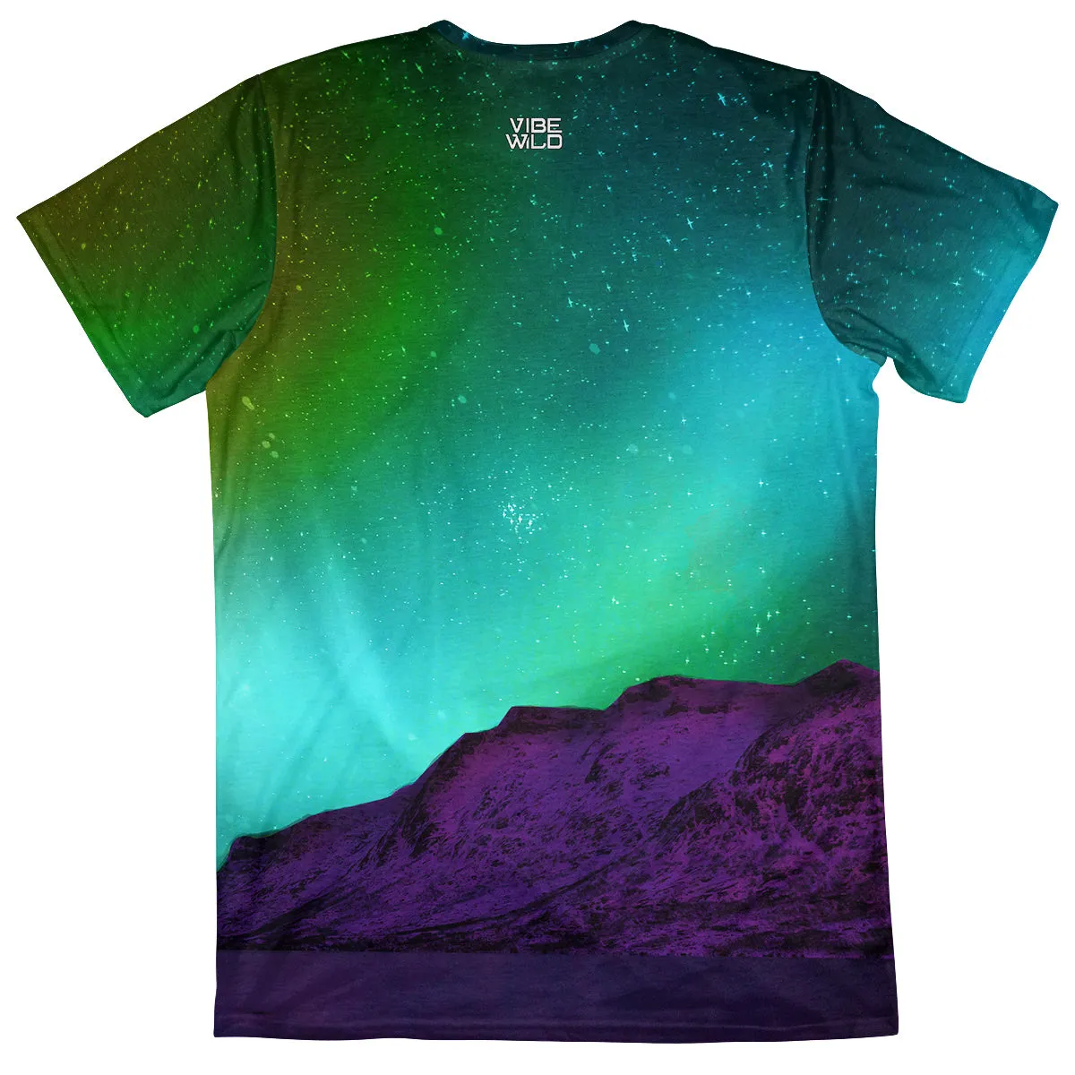 Minty Northern Lights Men's Tee