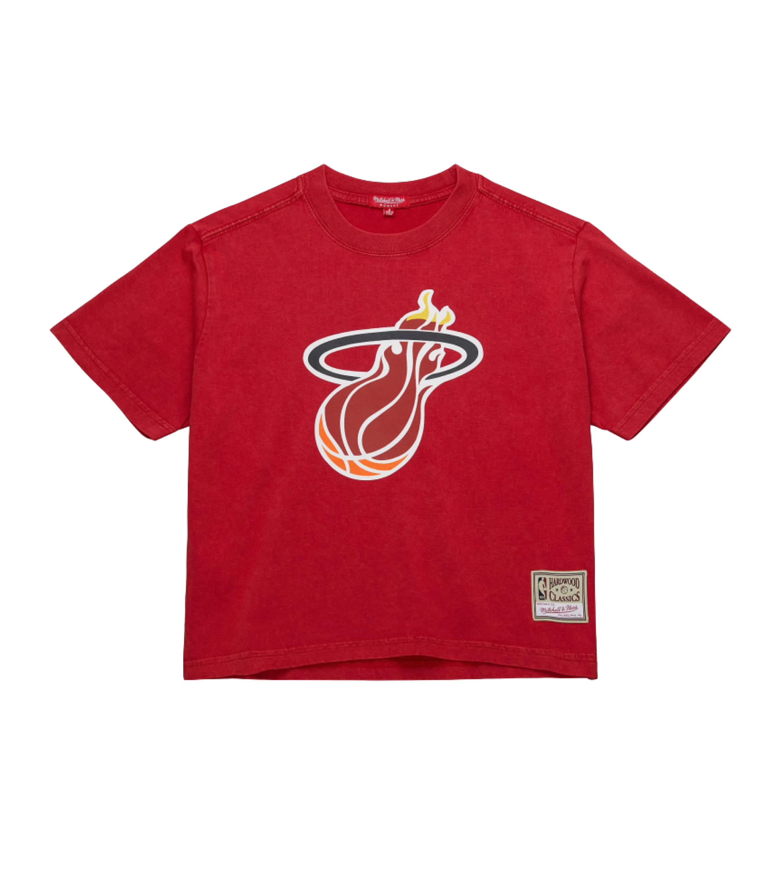 Mitchell & Ness Miami HEAT Women's Boxy Crop Tee