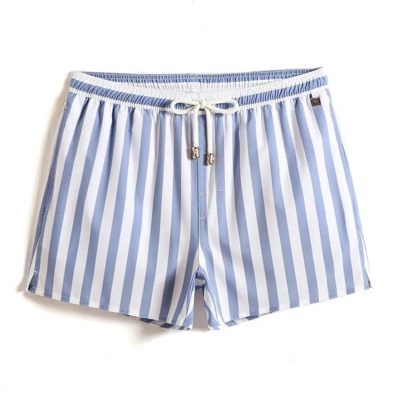 Männer Streifen Shorts Quick Dry Baggy Männer Sommer Shorts Männer Mode Strand