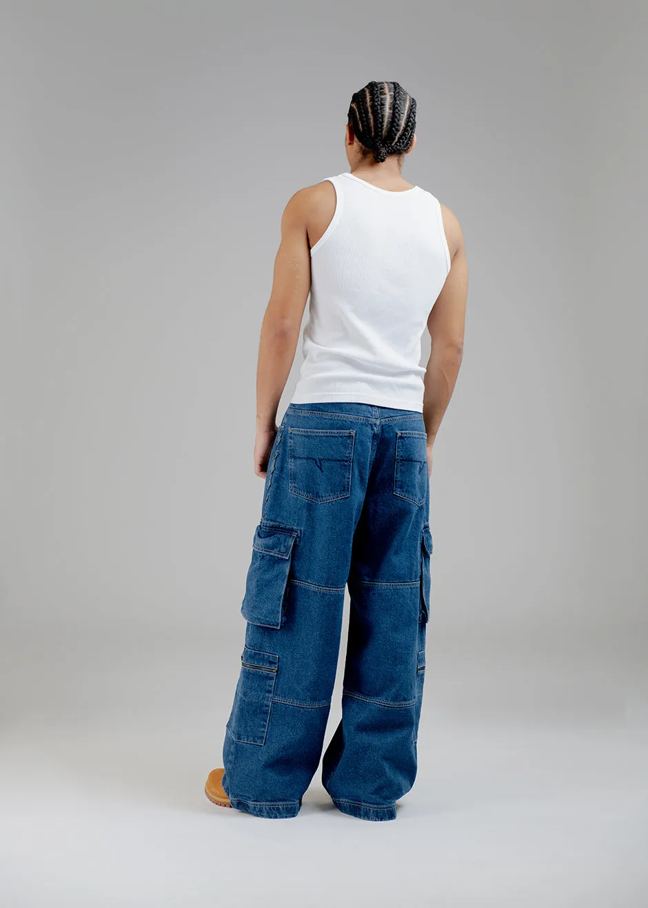 Monaghan Utility Jeans - Stone