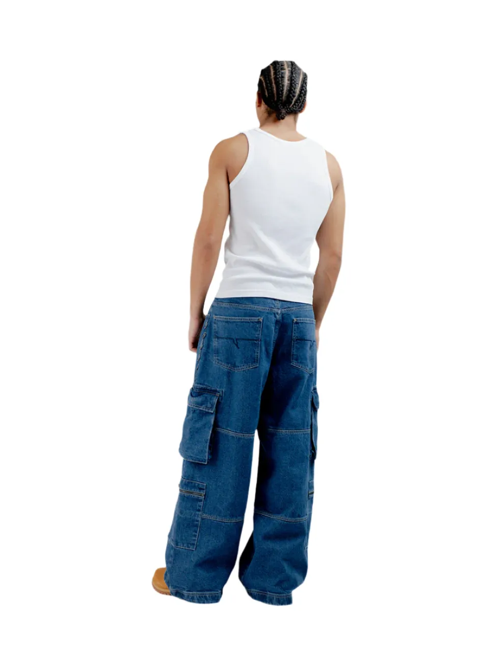 Monaghan Utility Jeans - Stone