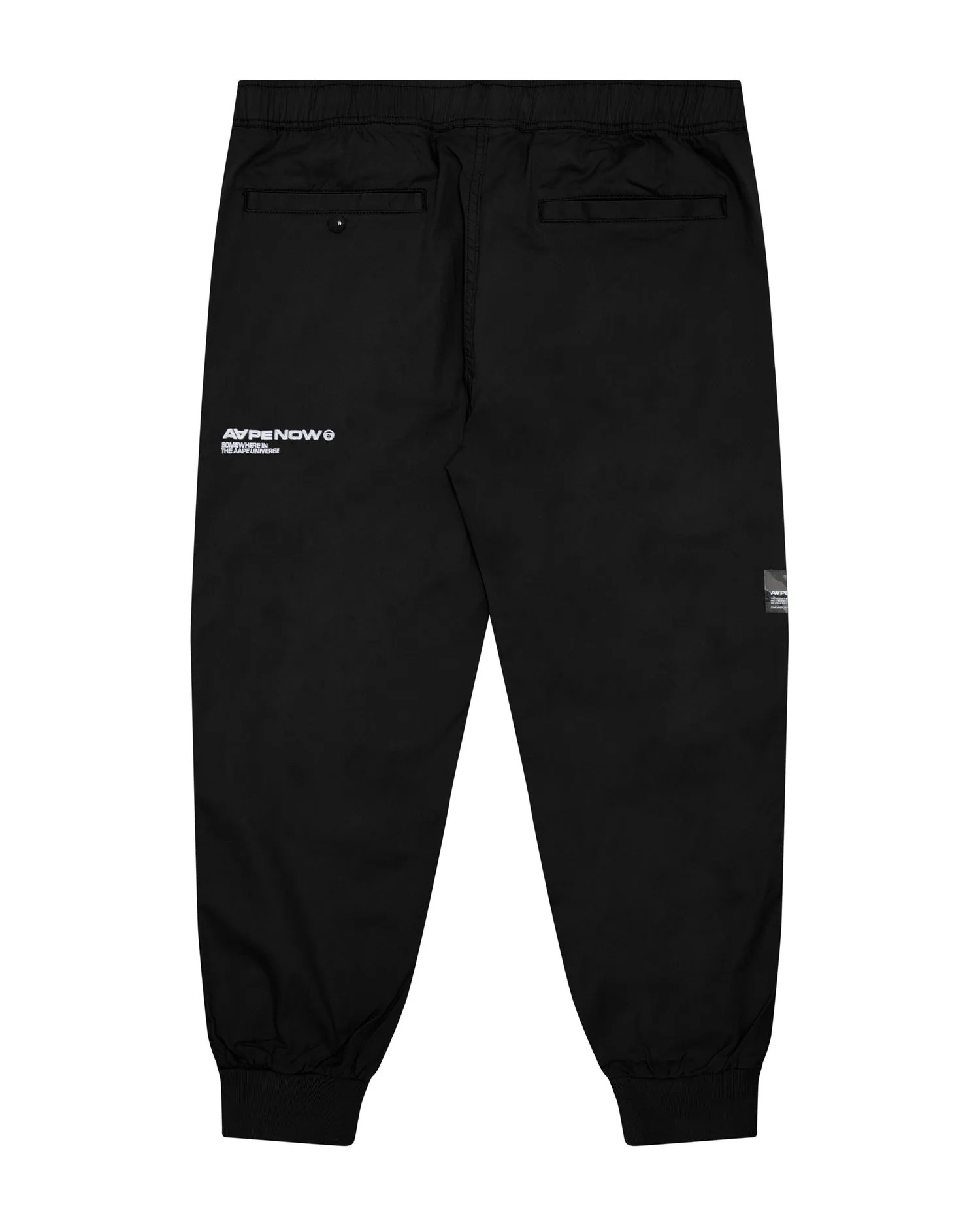 Moonface embroidered relaxed pants