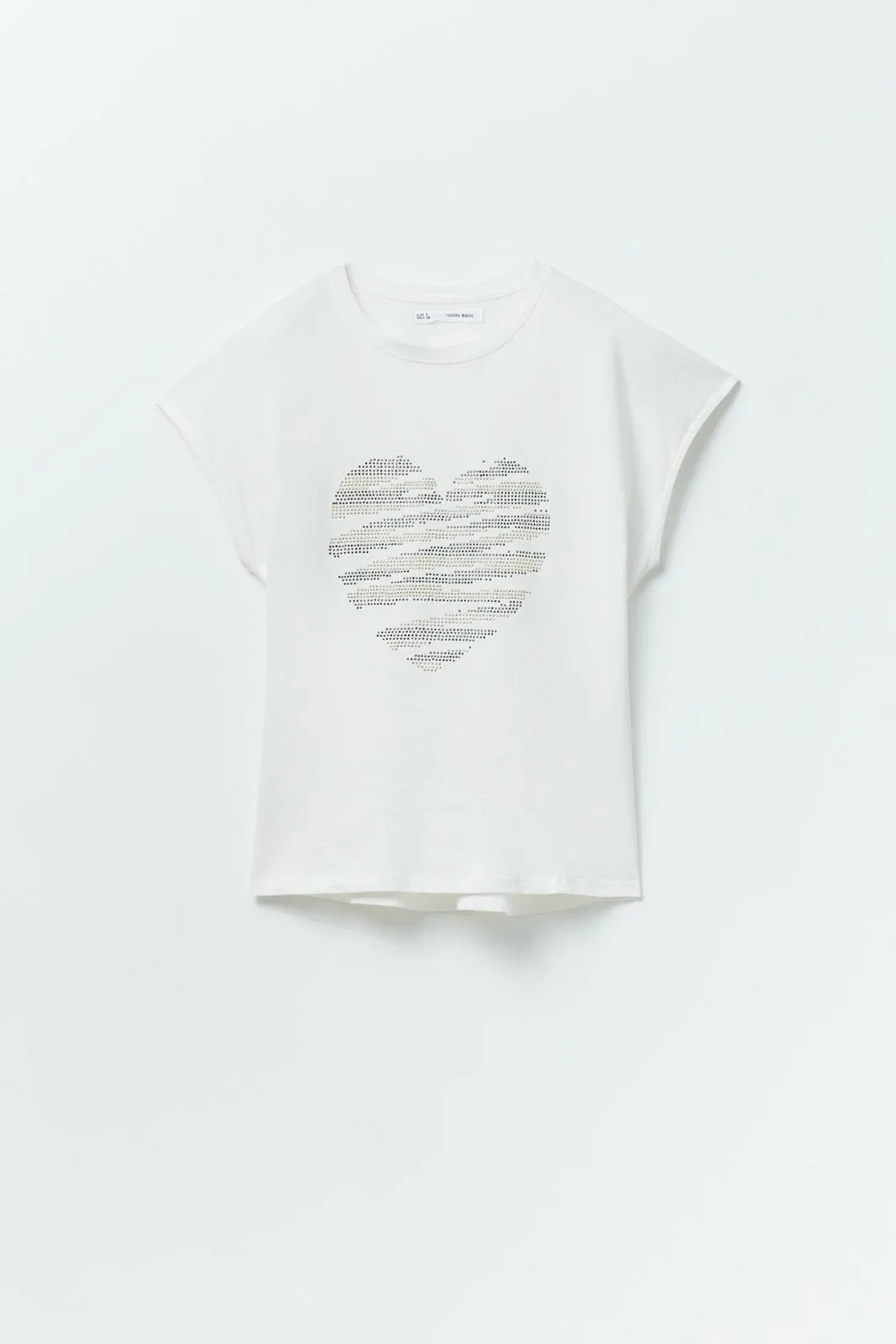 Motif T-shirt - White
