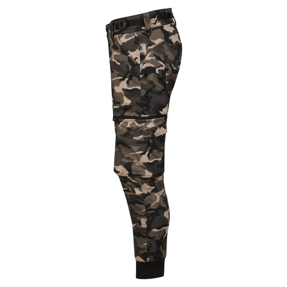 MotoBull- Ryan Cargo Camo Trousers