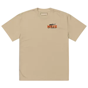 Move In Silence Oversized faded tee