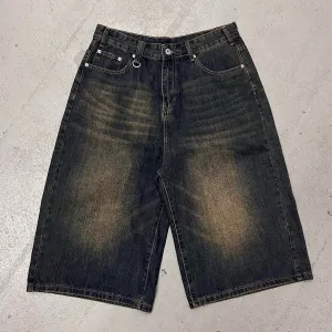 NAVY DESERT SHORTS