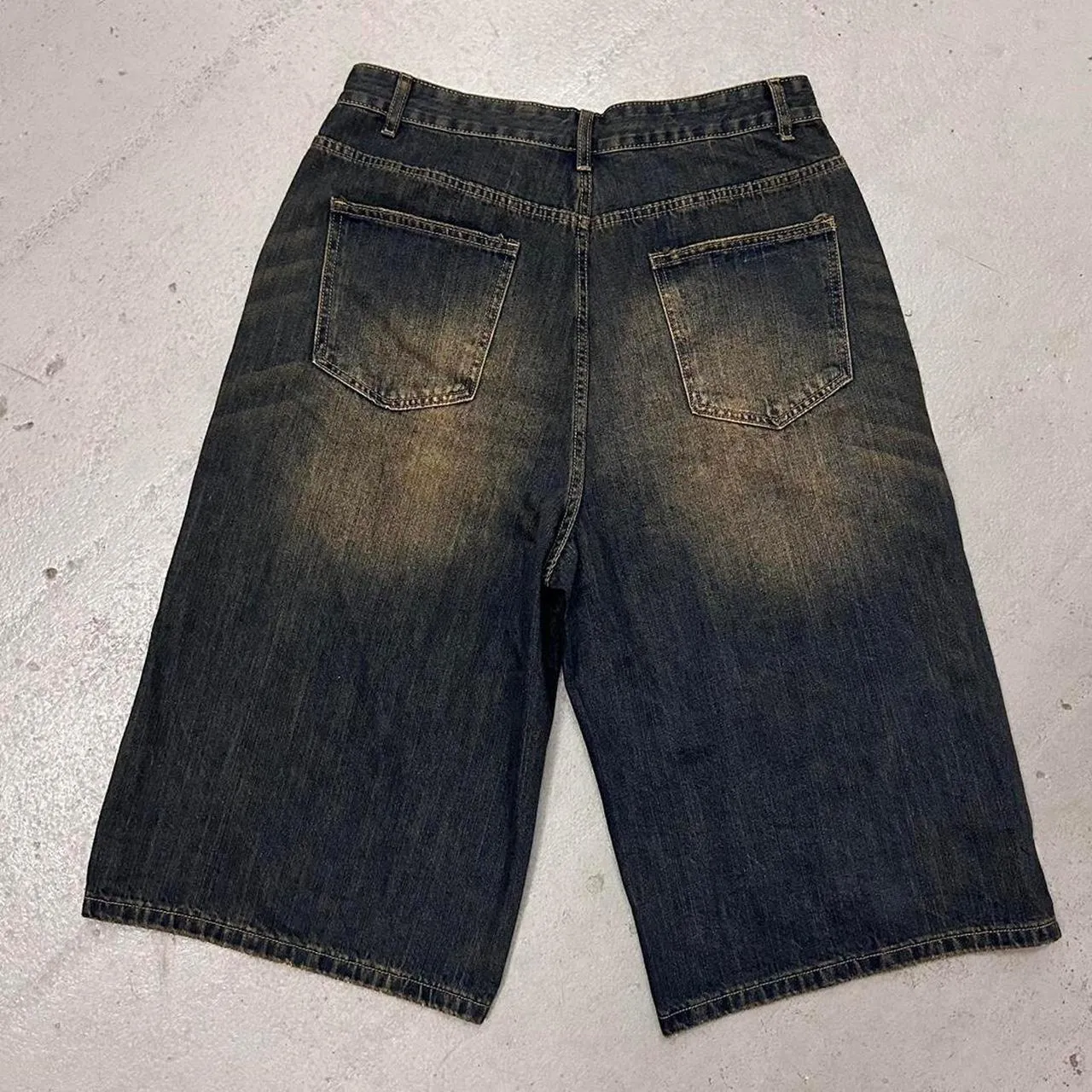 NAVY DESERT SHORTS