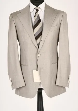 New Suitsupply Roma Soft Brown Pure Wool Super 110s All Season Suit - Size 36R, 38R, 40R