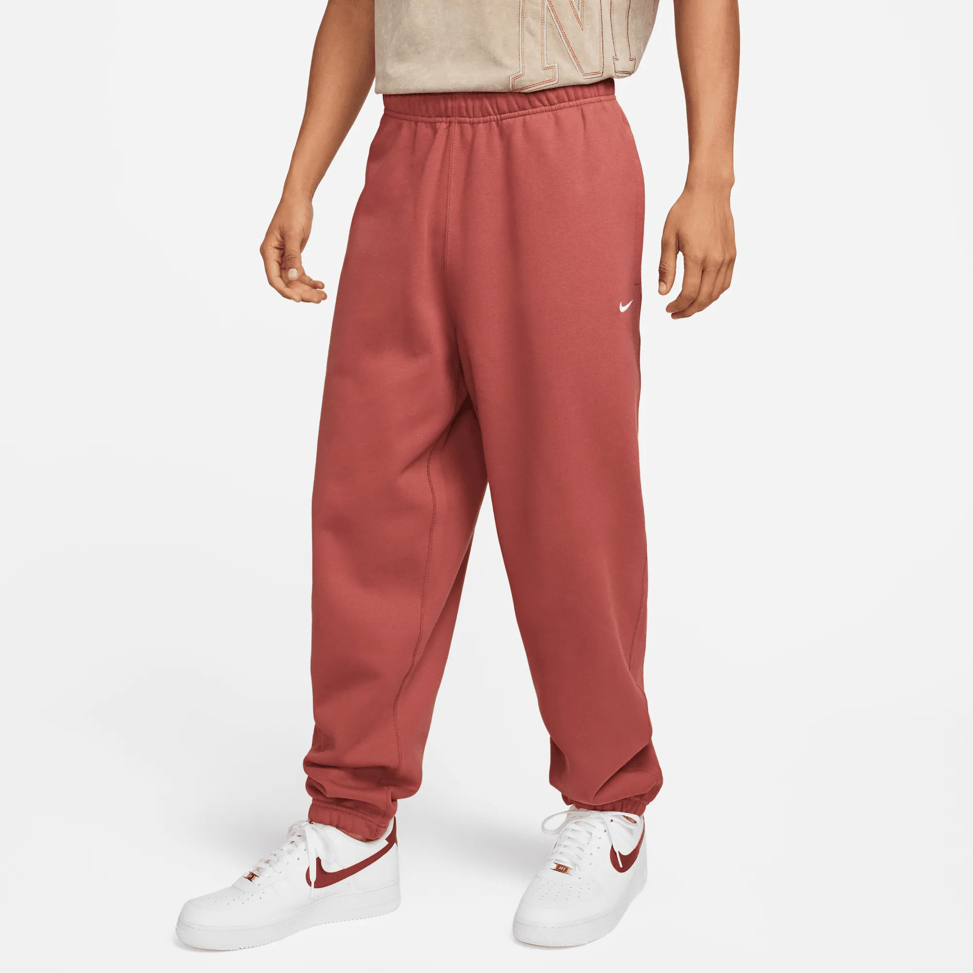 Nike Solo Swoosh Pant CW5460-691 Canyon Rust