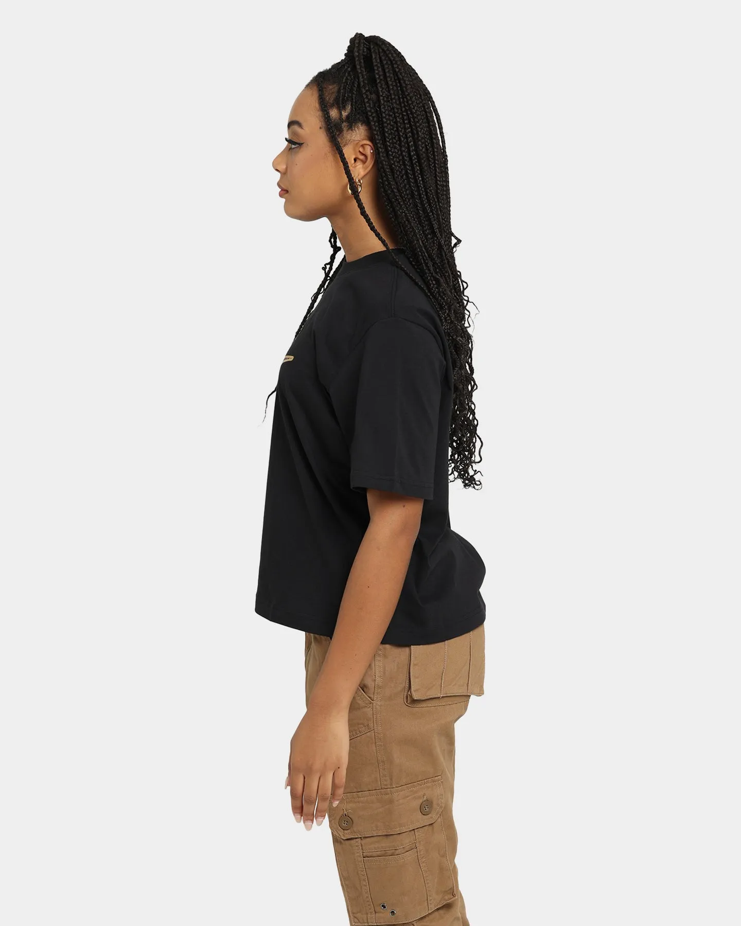 Nike Women's Sportswear Boxy T-Shirt Black/Metallic